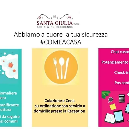 Ξενοδοχείο με διαμερίσματα Santa Giulia E